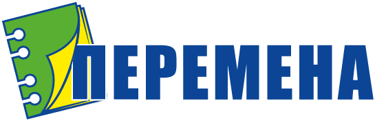 Логотип магазина "Перемена"